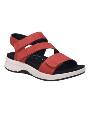 Woman Sandals JOSEP SEIBEL ESTELLE 03 NUBUCK ROJO