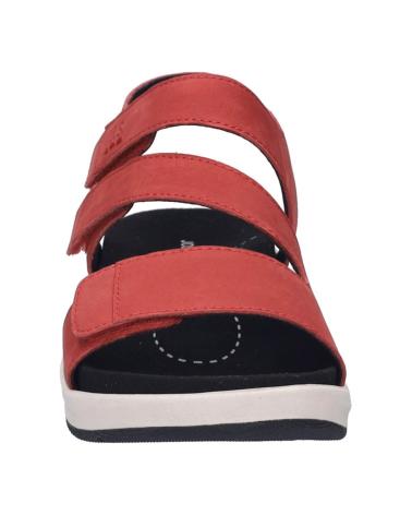 Woman Sandals JOSEP SEIBEL ESTELLE 03 NUBUCK ROJO
