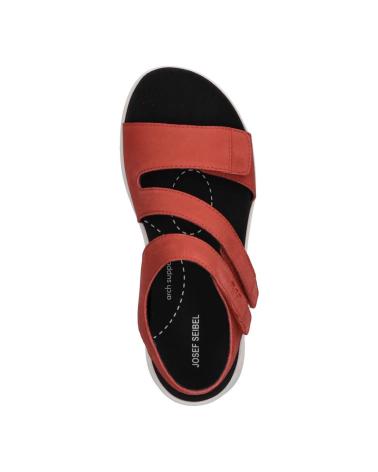 Woman Sandals JOSEP SEIBEL ESTELLE 03 NUBUCK ROJO