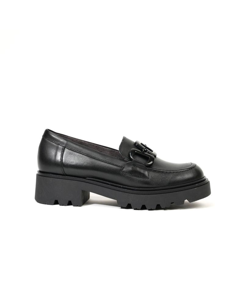 Bailarinas de Mujer PITILLOS MOCASIN DOBLE PISO NEGRO