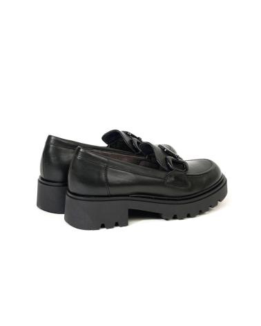 Bailarinas de Mujer PITILLOS MOCASIN DOBLE PISO NEGRO