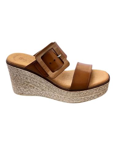 Woman Sandals EVA FRUTOS SANDALIAS 5841 AVELLANA MADERA VARIOS COLORES