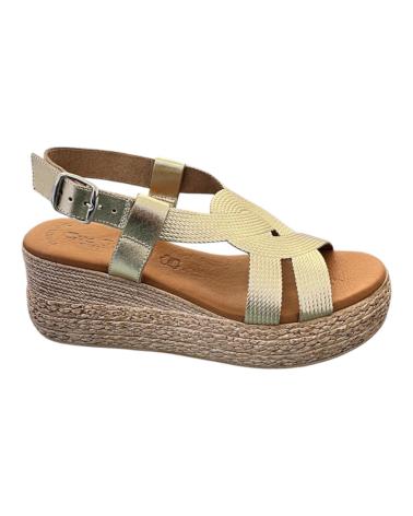 Woman Sandals EVA FRUTOS SANDALIAS 3708 ORO CUERDA VARIOS COLORES