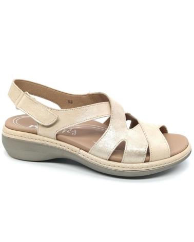 Woman Sandals PIESANTO SANDALIA 240813 BEIGE