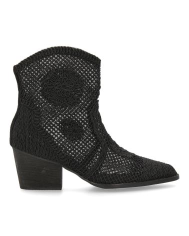 Bottes pour Femme PUNTOSALAO BOTINES TACON MEDIO ESTILO CAMPERO PARA MUJER CALADOS COLOR VARIOS COLORES