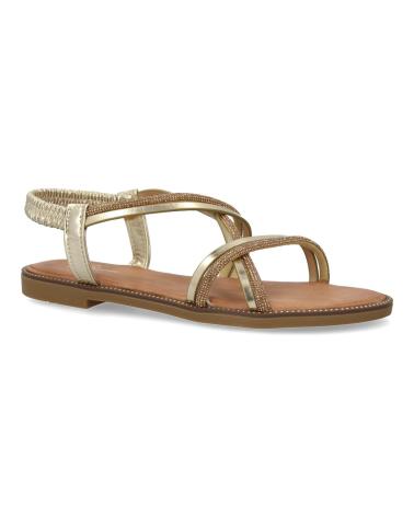 Sandalen für Damen PUNTOSALAO SANDALIAS PLANAS COMODAS MUJER TIRAS DORADAS TF2509 VARIOS COLORES
