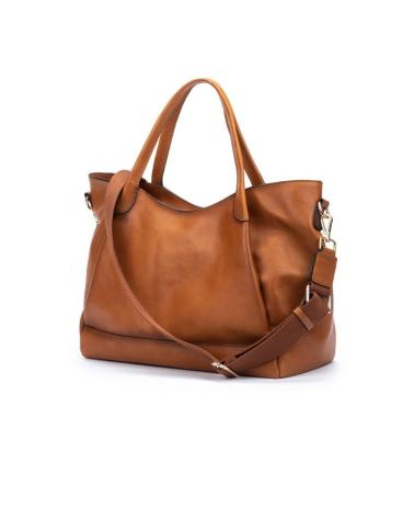 BOLSA TOTE TIRACOLO EM COURO PIKOLINOS ARES WHA MARROM PARA MULHER MARRóN
