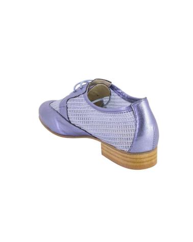 Scarpe per Donna SALONISSIMOS TATY-25 ZAPATOS CON CORDONES DE MUJER PIEL AZUL