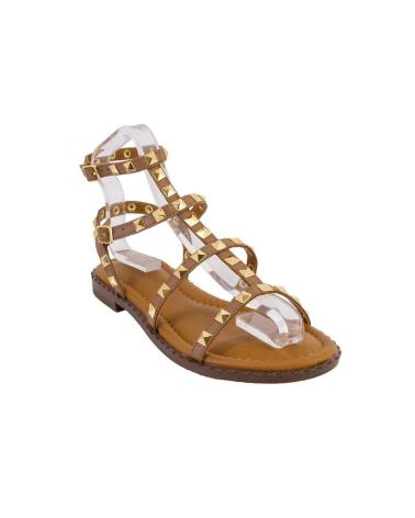 Sandales pour Femme THE HAPPY MONK MENORCA012 SANDALIAS DE MUJER PIEL CUERO