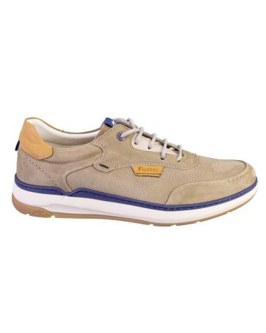 Sportivo per Uomo FLUCHOS F2210 ZAPATILLAS CASUAL DE HOMBRE NOBUK BEIGE