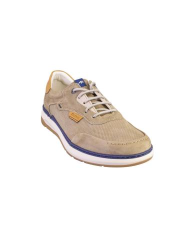 Man Trainers FLUCHOS F2210 ZAPATILLAS CASUAL DE HOMBRE NOBUK BEIGE