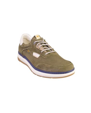 Man Trainers FLUCHOS F2210 ZAPATILLAS CASUAL DE HOMBRE NOBUK KAKI