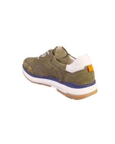 Man Trainers FLUCHOS F2210 ZAPATILLAS CASUAL DE HOMBRE NOBUK KAKI