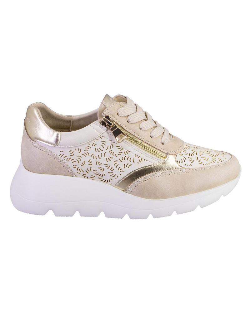 Sportivo per Donna AMARPIES 28403 ZAPATILLAS CASUAL DE MUJER BEIGE