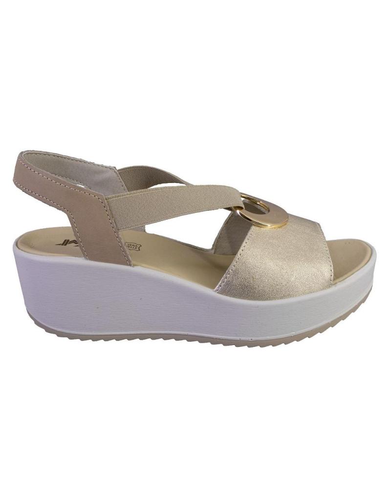 Sandales pour Femme IMAC 757630 SANDALIAS DE MUJER PIEL PLATINO