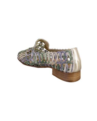 Woman Mocasines NIVAL 1577 MOCASINES DE MUJER PLATINO AZUL