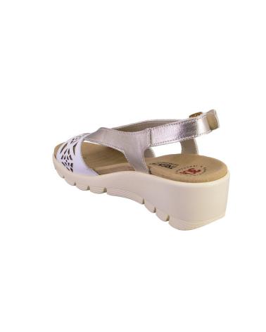 Sandals-De-Mujer-TREINTAS-4335-SANDALIAS-DE-MUJER-PIEL-BLANCO-Y-ORO