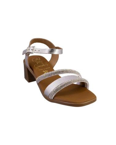Sandalias de Mujer OH MY SANDALS 5614-2525 SANDALIAS DE MUJER PIEL PLATA
