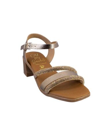 Sandalias de Mujer OH MY SANDALS 5614-2525 SANDALIAS DE MUJER PIEL PLATINO