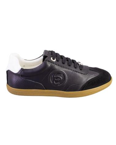 Woman Trainers CARMELA 162060 ZAPATILLAS CASUAL DE MUJER PIEL NEGRO
