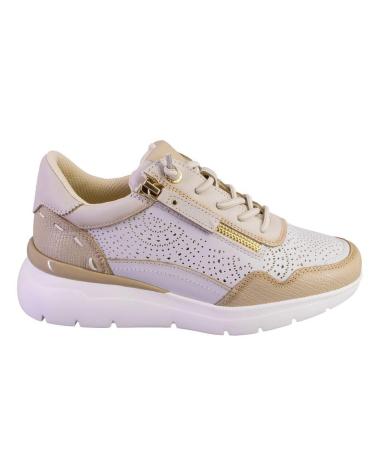 Sneaker für Damen CARMELA 162274 ZAPATILLAS CASUAL DE MUJER PIEL BEIGE