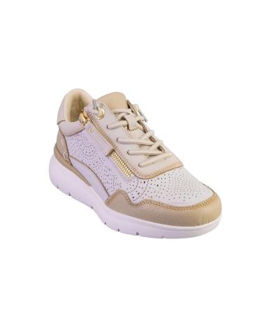 Sneaker für Damen CARMELA 162274 ZAPATILLAS CASUAL DE MUJER PIEL BEIGE