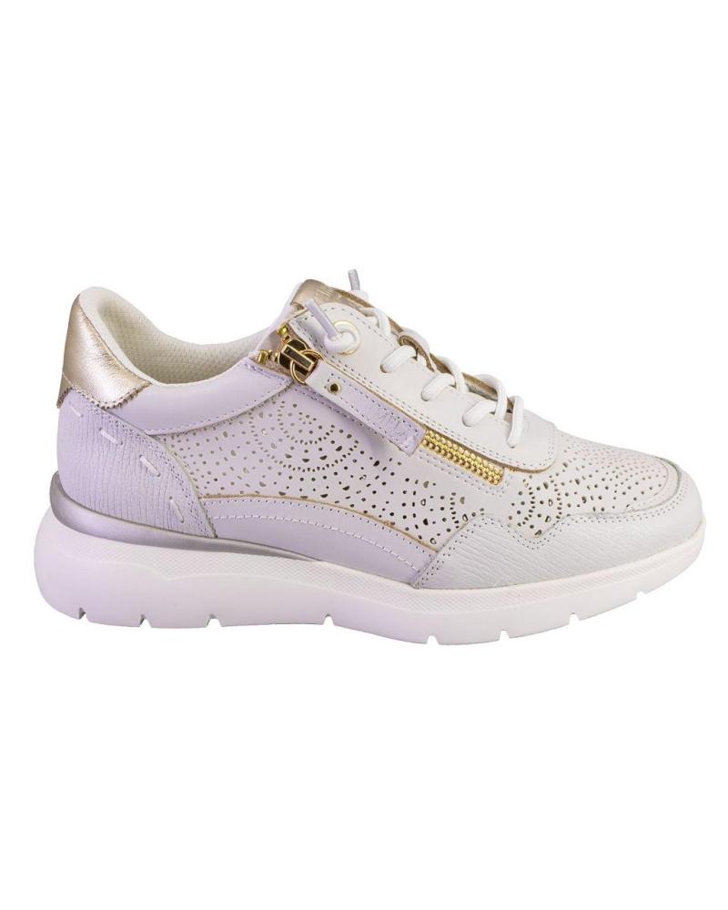 Woman Trainers CARMELA 162274 ZAPATILLAS CASUAL DE MUJER PIEL BLANCO