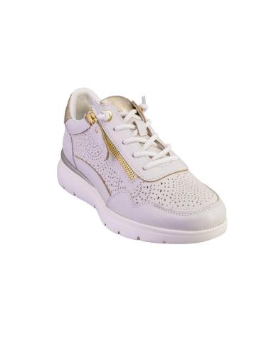 Woman Trainers CARMELA 162274 ZAPATILLAS CASUAL DE MUJER PIEL BLANCO