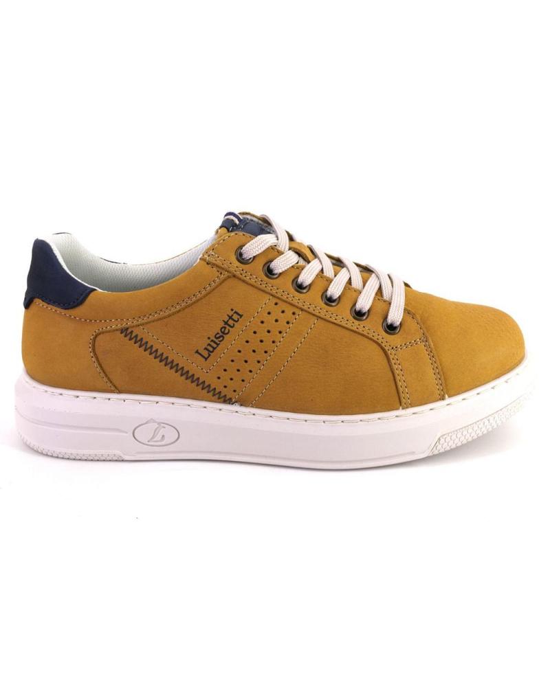 Sneaker für Herren LUISETTI 39100 ZAPATILLAS CASUAL DE HOMBRE NOBUK MOSTAZA