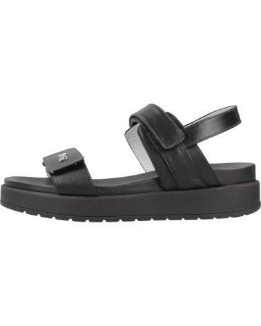 SANDALI NERO GIARDINI E513702D NERI 100
