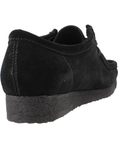 Nauticos-De-Hombre-CLARKS-INFORMALES-HOMBRE-MODELO-WALLABEE-COLOR-NEGRO-BLACK