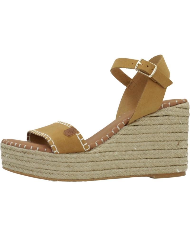 Sandálias de Mulher POPA SANDALIAS MUJER MODELO BANDON COLOR MARRON CUERO