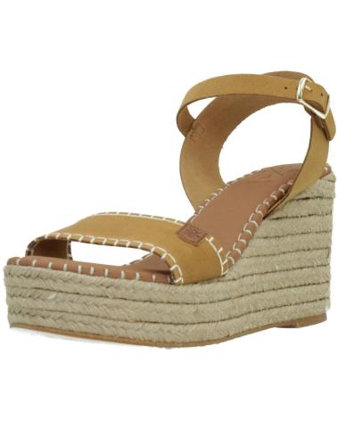 Sandálias de Mulher POPA SANDALIAS MUJER MODELO BANDON COLOR MARRON CUERO