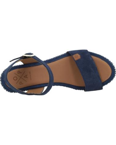 Sandali per Donna POPA SANDALIAS MUJER MODELO ARAMBOL COLOR AZUL MRNO