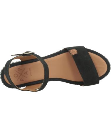 Sandali per Donna POPA SANDALIAS MUJER MODELO ARAMBOL COLOR NEGRO