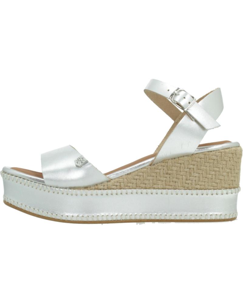 Sandali per Donna POPA SANDALIAS MUJER MODELO AKUMAL COLOR PLATA