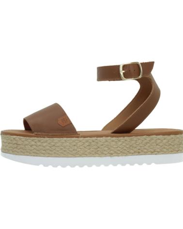 Sandalias de Mujer POPA SANDALIAS MUJER MODELO KALAMIS COLOR MARRON CUERO