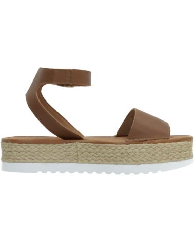Sandalias de Mujer POPA SANDALIAS MUJER MODELO KALAMIS COLOR MARRON CUERO