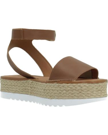 Sandalias de Mujer POPA SANDALIAS MUJER MODELO KALAMIS COLOR MARRON CUERO