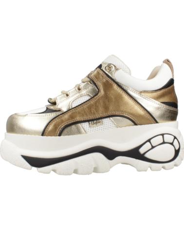 Sportif-De-Mujer-BUFFALO-ZAPATILLAS-MUJER-MODELO-1339-14-REV-COLOR-ORO-WHTGOLD