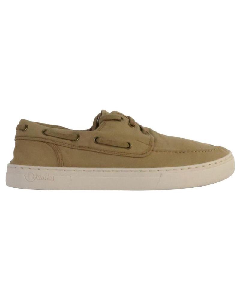 Nauticos für Herren NATURAL WORLD NAUTICO LONA SOSTENIBLE MARRóN