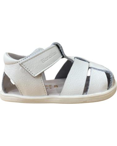 BLANDITOS COSTA SANDALIA CERRADA BLANCO