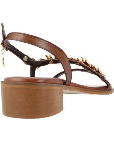 CARYATIS SANDALIAS MUJER MODELO 662609C COLOR MARRON BRWNGLD