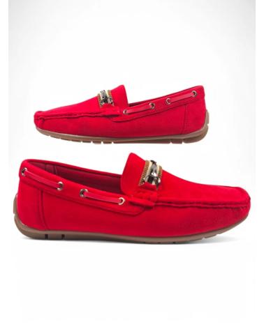 Mocassins de Homem TIMBOS MOCASIN COMODO DE HOMBRE 131320 ROJO