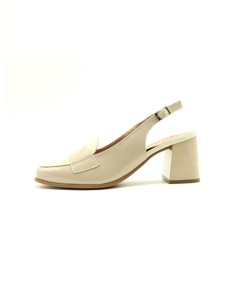Escarpins pour Femme PITILLOS DESTALONADO 10491 PIEDRA - CREMA