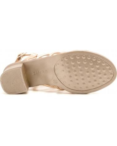 24 HORAS LEDER-SANDALETTE MIT ABSATZ 26510 JASMIN MIT RIEMEN UND RINGEN JAZMIN