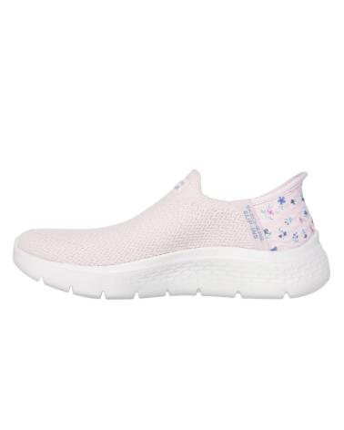 Trainers-De-Mujer-SKECHERS-SNEAKERS-MUJER-SLIP-INS-GO-WALK-FLEX-ROSA