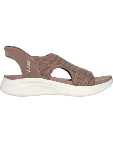 Sandálias-De-Mujer-SKECHERS-SANDALIAS-PLANAS-MUJER-119805-MARRON-MARRóN