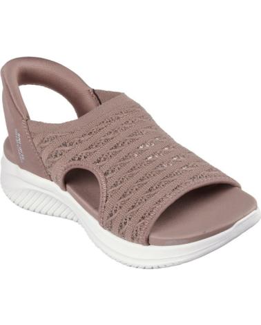 Sandálias-De-Mujer-SKECHERS-SANDALIAS-PLANAS-MUJER-119805-MARRON-MARRóN