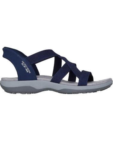 Sandálias-De-Mujer-SKECHERS-SANDALIAS-PLANAS-MUJER-163460-MARINO-AZUL